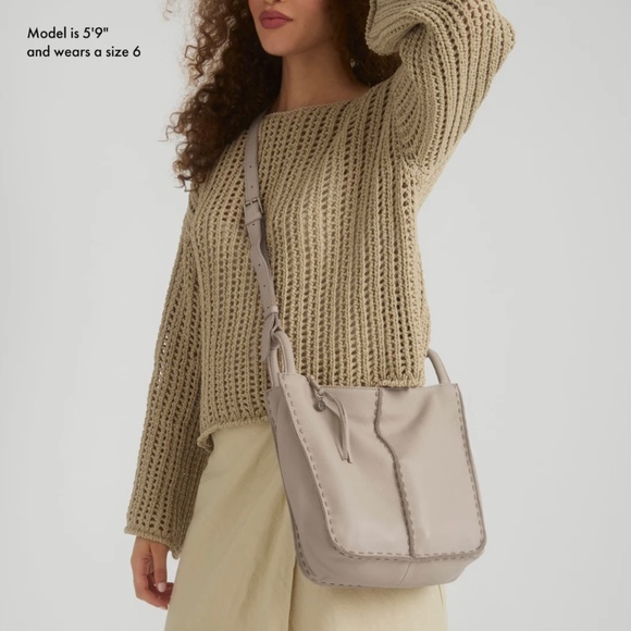 The Sak Los Feliz Pebbled Leather Crossbody Handbag - Picture 13 of 13